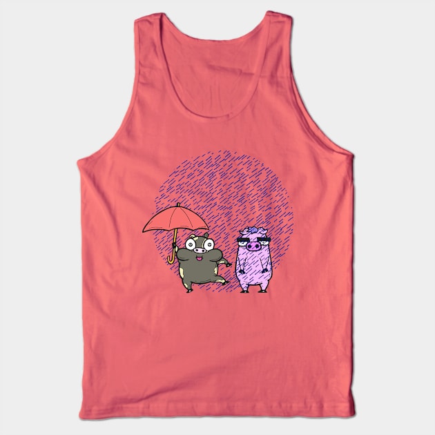 Rainy Day Tank Top by calavara